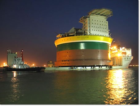 FPSO hull building